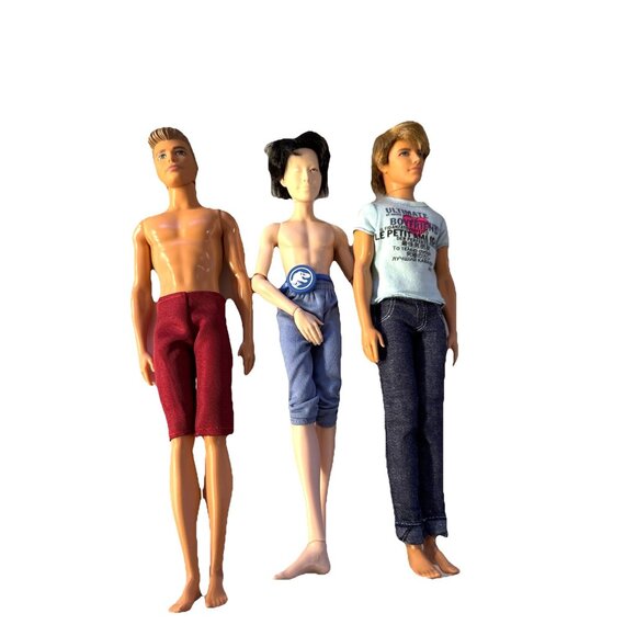 Barbie Other - 3 Lot 2009 Ken Barbie Doll Ultimate Boyfriend Others